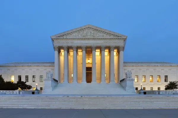 Stock image of the Supreme Court. Photo credit: Wikimedia commons.